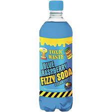 Toxic Waste Blue Raspberry Fizzy Soda (500mL): UK