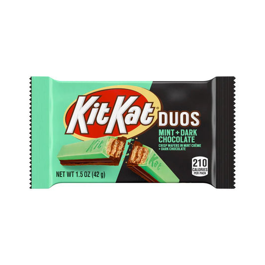 Kit Kat Duos Mint + Dark Chocolate (42g): South Africa