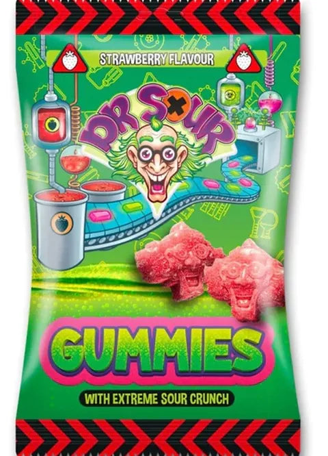 Dr Sour Gummies Strawberry (200g): Germany