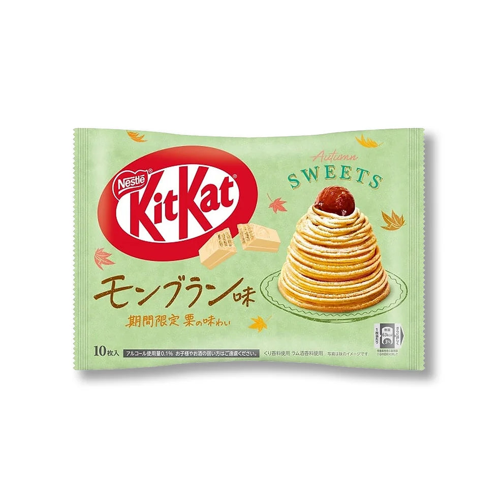 KitKat Mini Mont Blanc Chocolate (116g): Japan