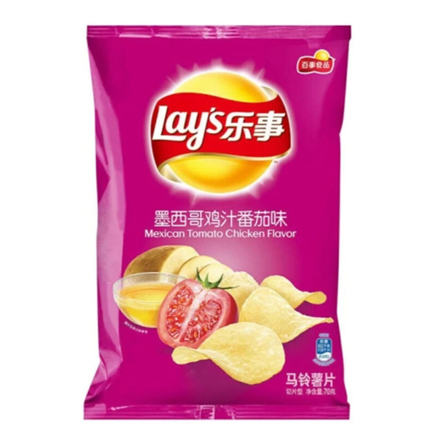 Lays Mexican Chicken Tomato (70g): China