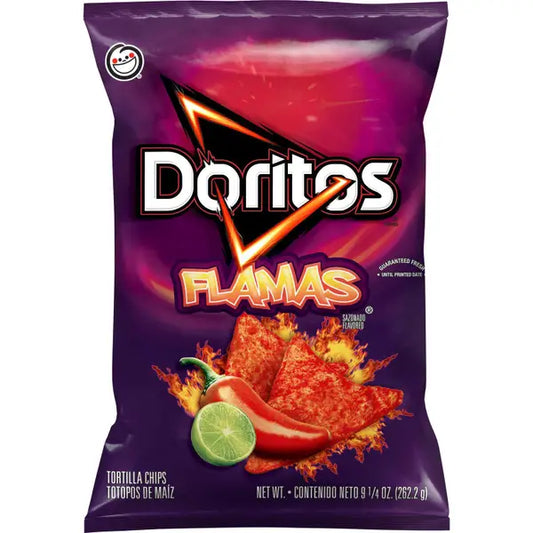 Doritos Flamas Flavored (262.2g): USA