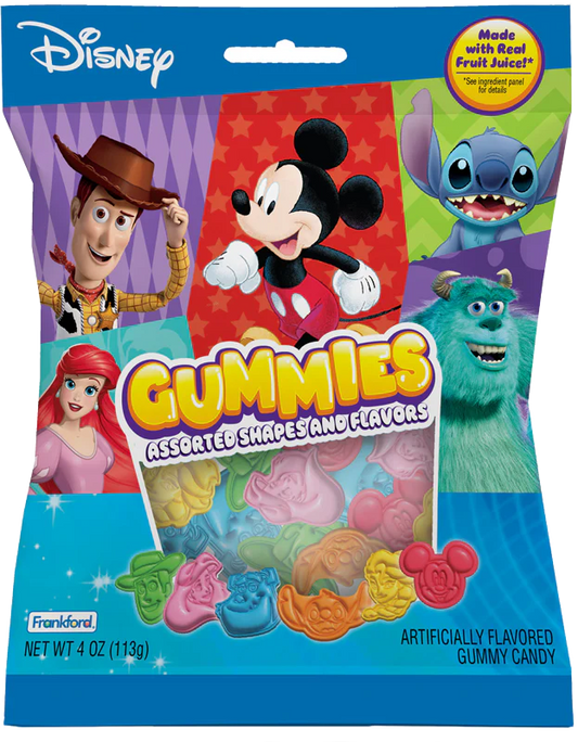 Disney Fruit Flavored Gummies (113g)