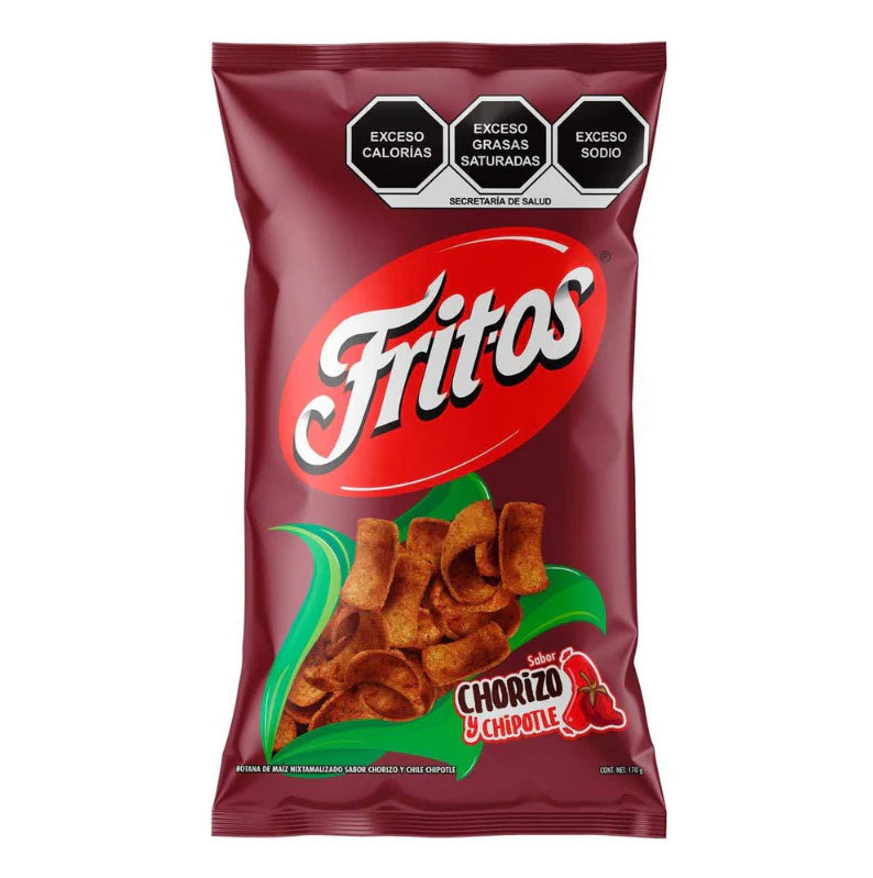 Fritos Sabor Chorizo Y Chipotle (170g): Mexico