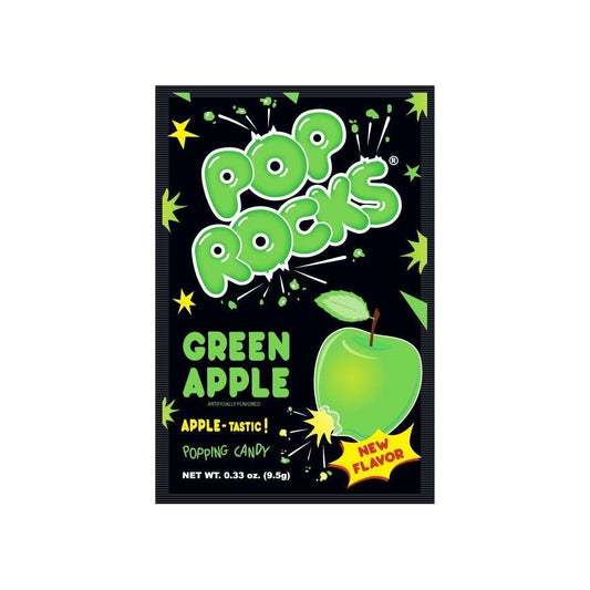 Pop Rocks Green Apple Flavored Popping Candy (9.5g): Spain