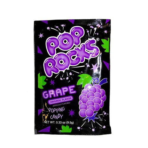 Pop Rocks Grape Flavored Popping Candy (9.5g): Spain