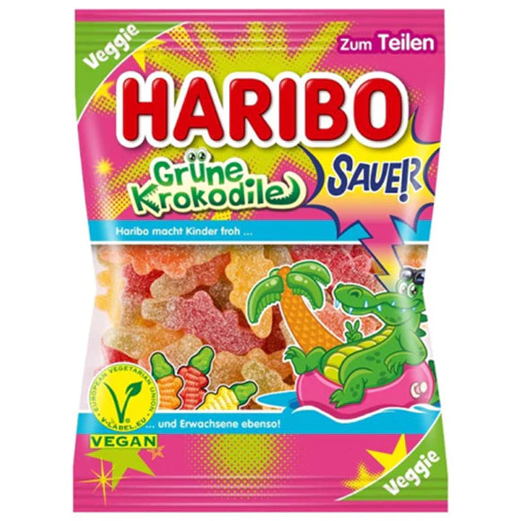 Haribo Grune Krokodile (175g): Germany