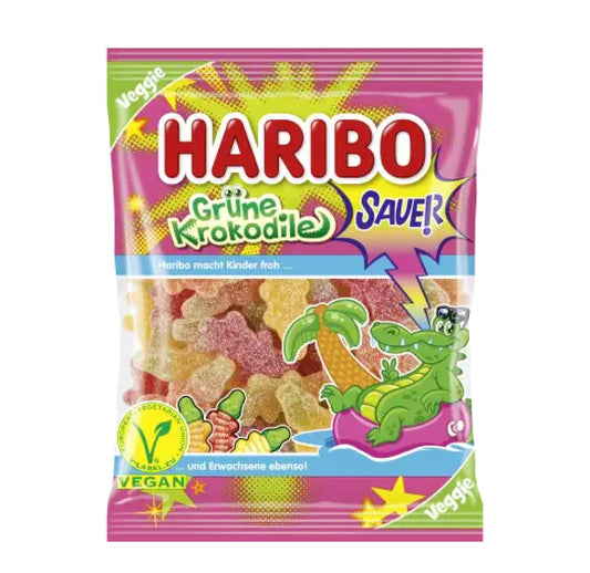 Haribo Grune Krokodile (175g): Germany