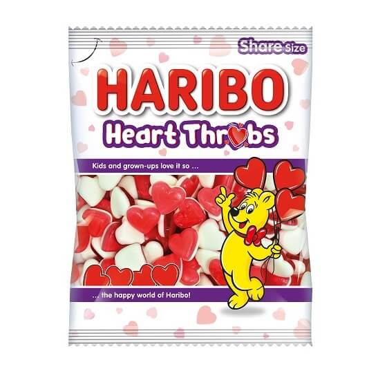 Haribo Heart Throbs (140g): UK