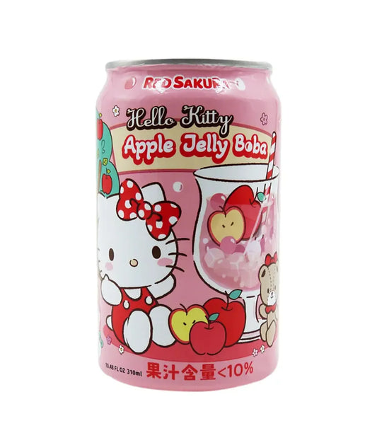 Hello Kitty Apple Jelly Boba (310ml): Taiwan