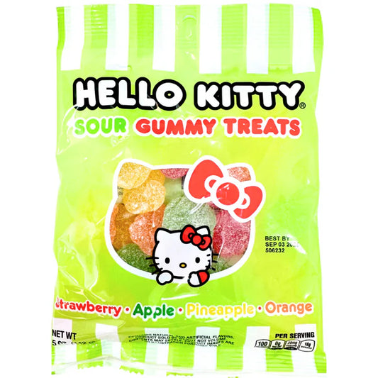 Hello Kitty Sour Gummy Treats (142g): China