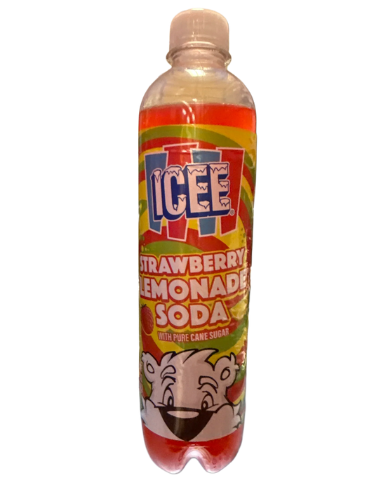 Ice Strawberry Lemonade Soda (500ml): USA