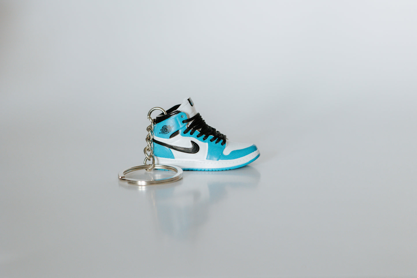 AJ1 Blue Keychain