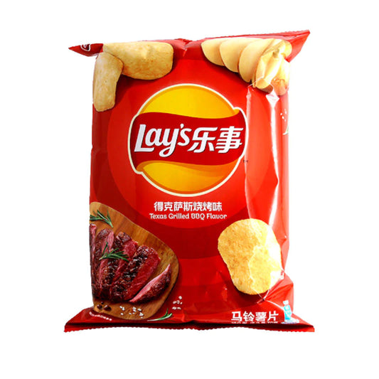 Lays Texas Grilled BBQ (70g): China