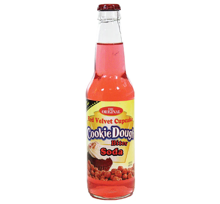 Red Velvet Cupcake Cookie Dough Bites Soda (355mL)