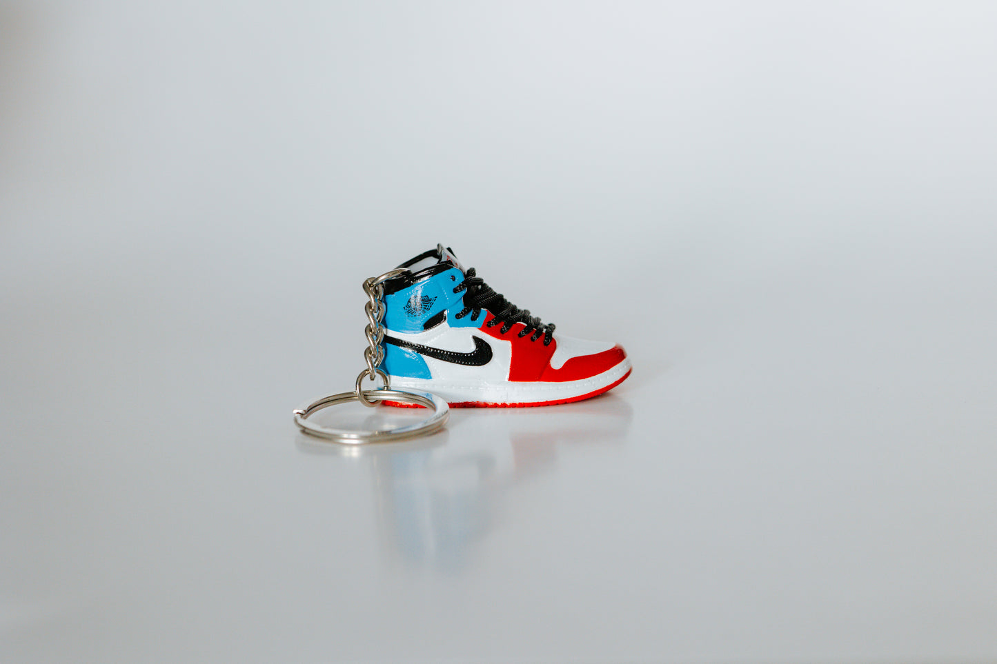 AJ1 Red/Blue Keychain