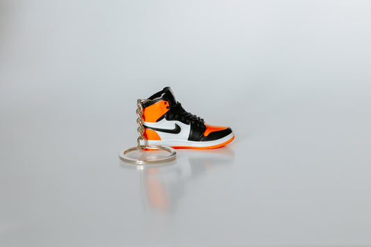 AJ 1 Orange Keychain