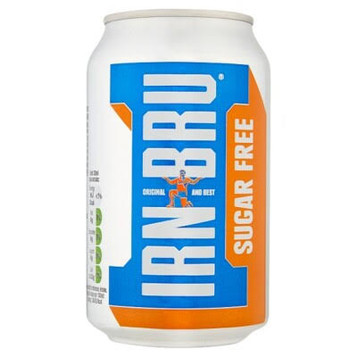 Irn Bru Sugar Free (330mL): UK