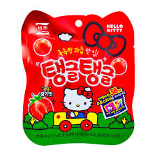 Hello Kitty Juicy Strawberry Jelly (40g): Korea