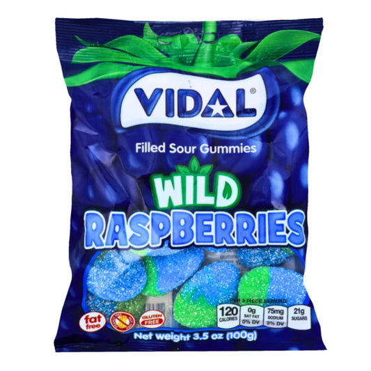 Vidal Wild Raspberries (100g)