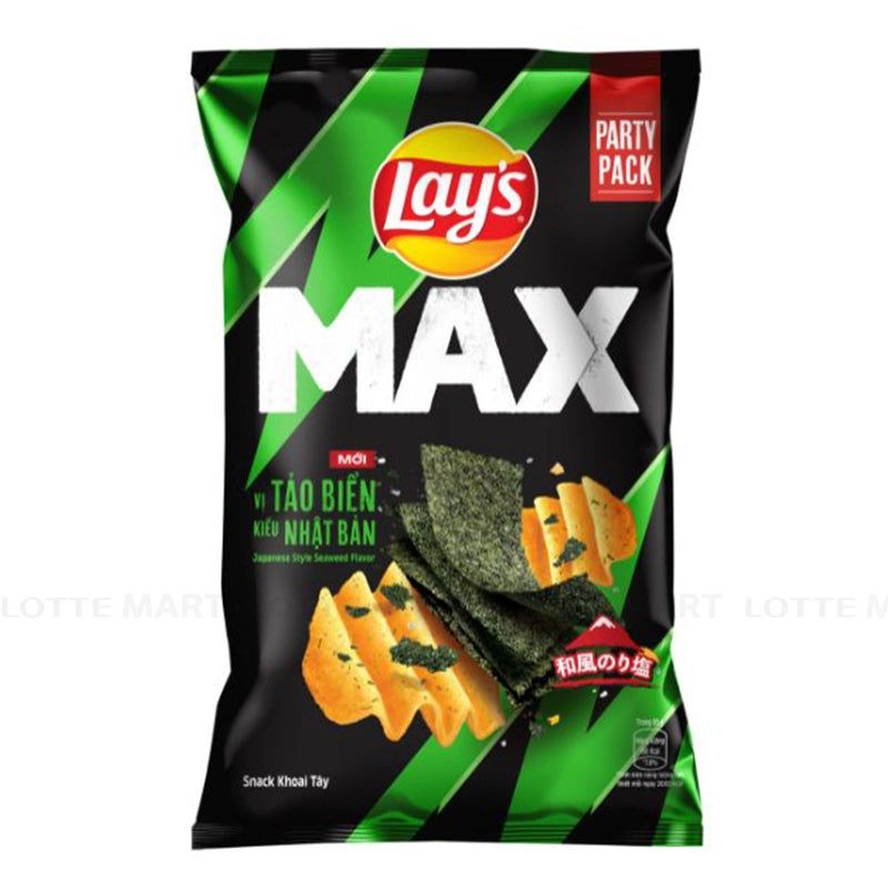 Lay's MAX Japanese Style Seaweed Flavour (75g): Vietnam