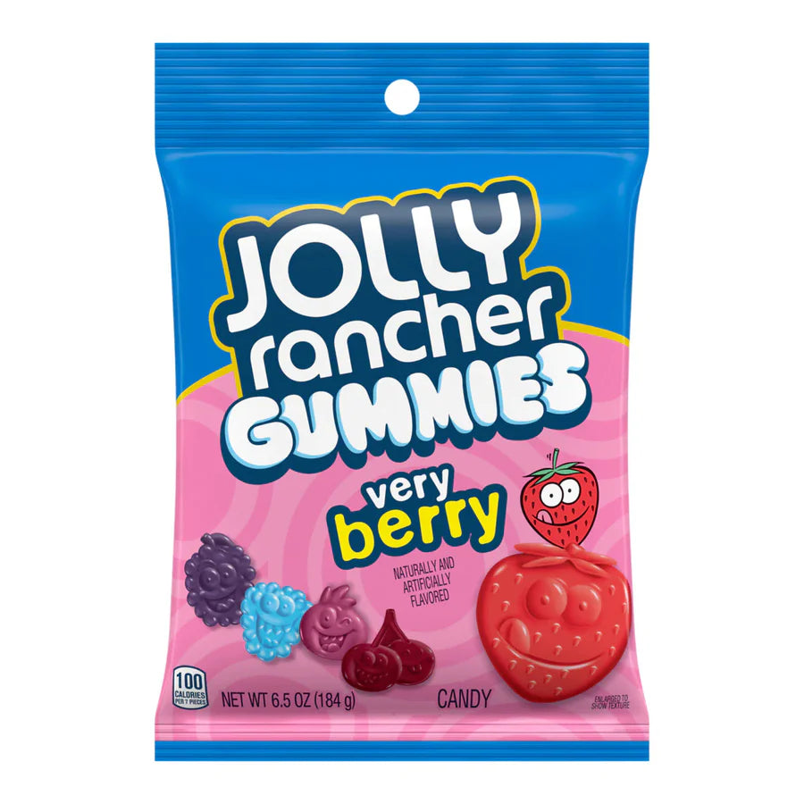 Jolly Rancher Gummies Very Berry (184g)