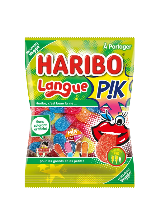 Haribo Langue Pik (100g): France