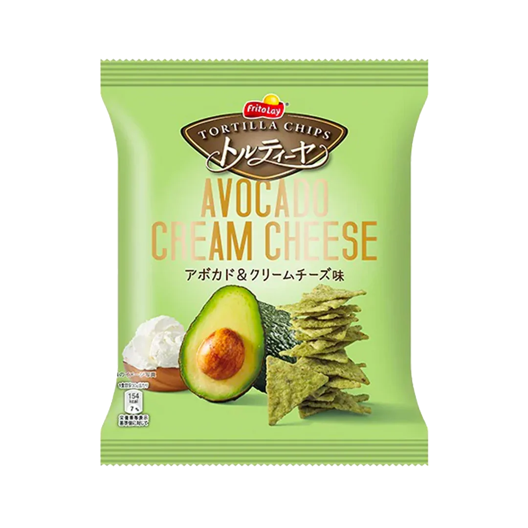 Frito Lay Tortilla Chips Avocado Cream Cheese (30g): Japan