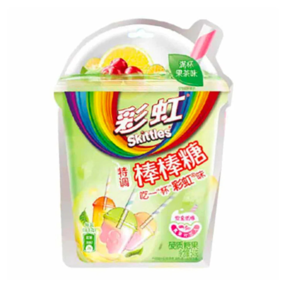 Skittles Lollipop Fruit Tea Flavor (54g): China