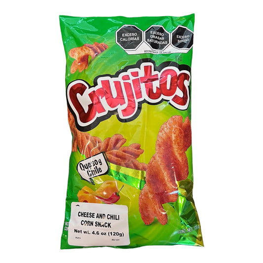 Crujitos Cheese Flavored Spicy Fried Corn Snack (120g): Mexico