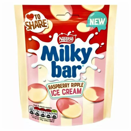 Nestle Milky bar Raspberry Ripple  Ice Cream (95g): UK