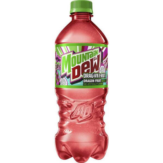 Mountain Dew Dragon Fruit (591ml): USA