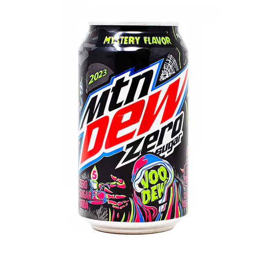 Mountain Dew Zero Sugar Mystery Flavor (355ml): USA