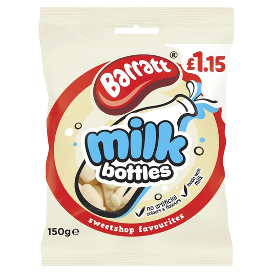 Barratt Milk Bottles (150g): UK