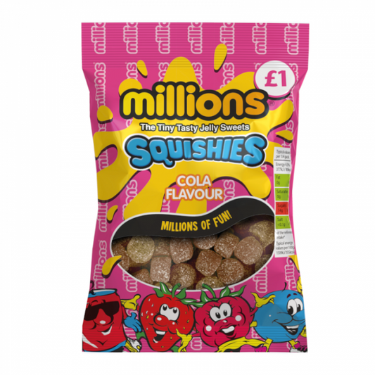 Millions Squishies Cola Flavour (120g): UK