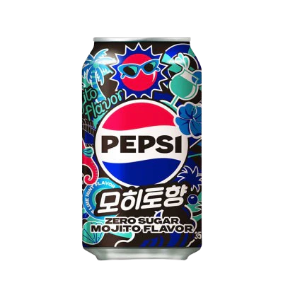 Pepsi Zero Sugar Mojito Flavor (355ml): Korea