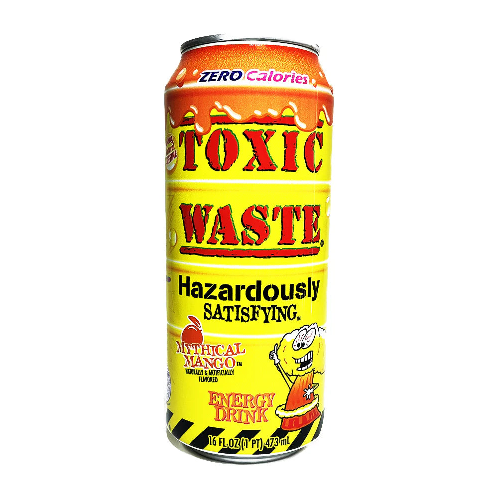 Toxic Waste Mythical Mango Energy Drink (473mL)