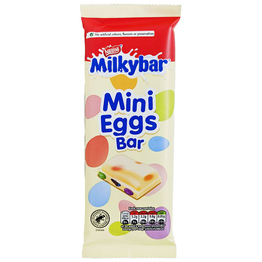 Nestle Milkybar Mini Eggs Bar (100g): UK