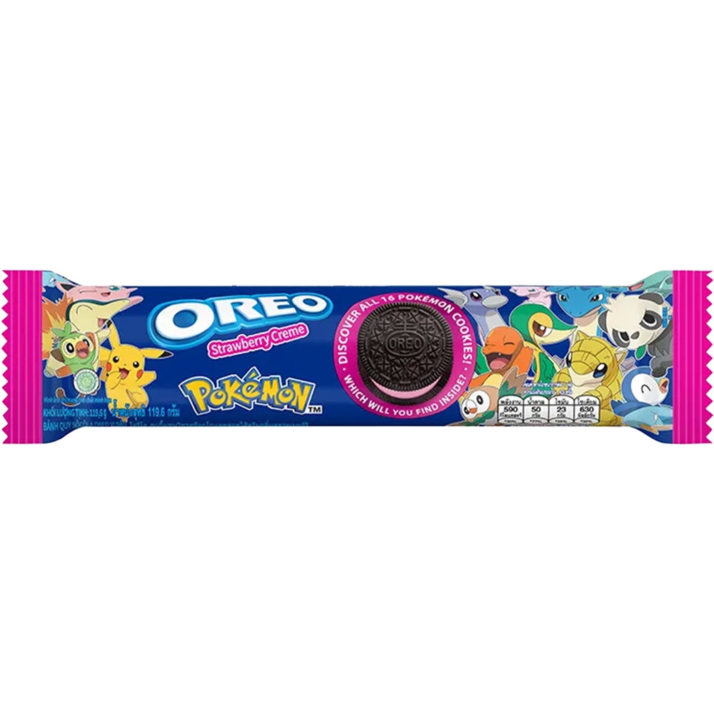 Oreo Pokemon Strawberry Creme (97g): Indonesia