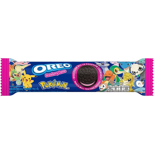 Oreo Pokemon Strawberry Creme (97g): Indonesia