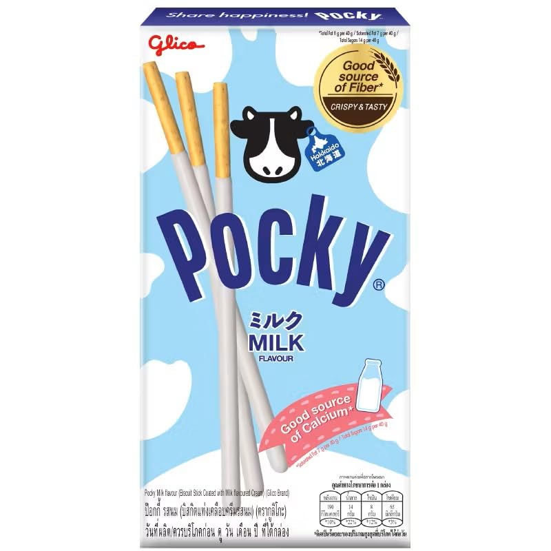 Pocky Milk Flavour (40g): Thailand