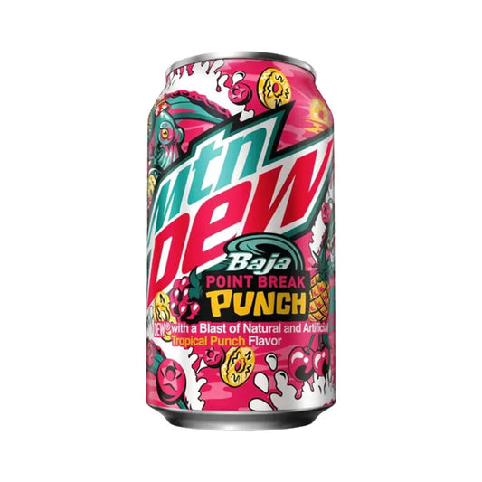 Mountain Dew Baja Point Break Punch (355mL)