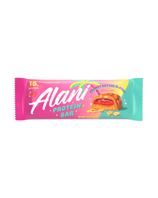 Alani Peanut Butter & Jelly Protein Bar (48g): USA