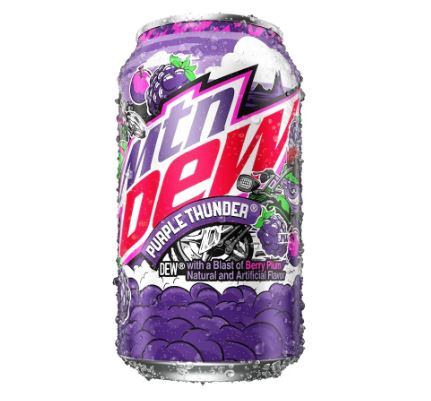 Mountain Dew Purple Thunder (355mL)