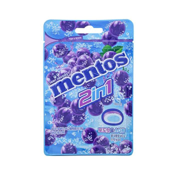 Mentos 2in1 Grape Soda (45g): Korea