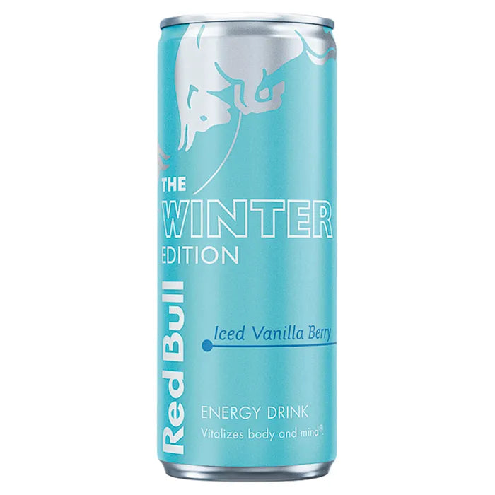 Red Bull Winter Edition Iced Vanilla Berry Flavor (250ml): UK
