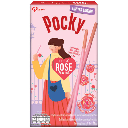 Pocky Rose Flavour (38g): Thailand