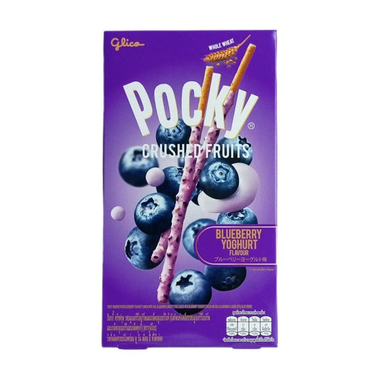 Glico Pocky Crush Fruit Blueberry Yogurt (38g): Thailand