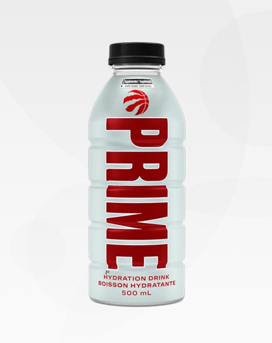 Prime Toronto Raptors White (500mL)