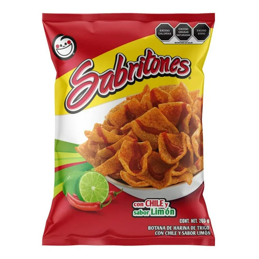 Sabritones Sabor Chile Y Limon (160g): Mexico